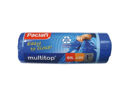 Paclan Standard-Müllsäcke, 60 l, 3 x 24 Stück