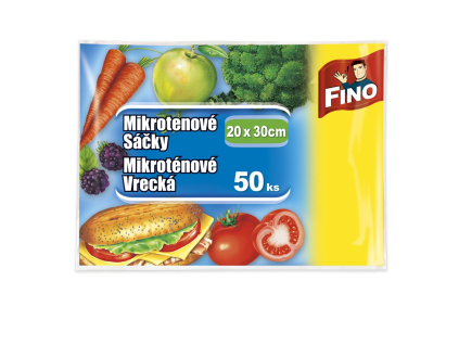 FINO Mikrofaserbeutel 20 x 30 cm, 50 Stück