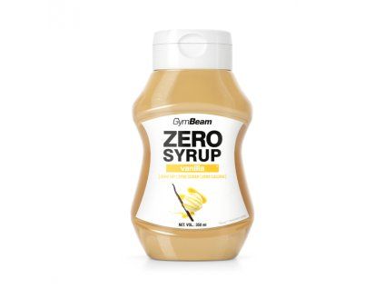 zero syrup vanilla 350 ml gymbeam