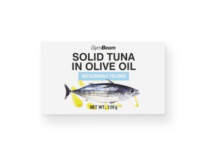 solid tuna in olive oil 120 g gymbeam 3 1