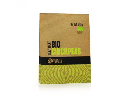 bio chickpeas ready to eat 150 g vanavita
