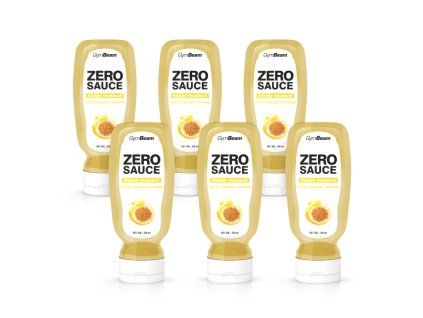 zero sauce honey mutard 6x320 ml gymbeam