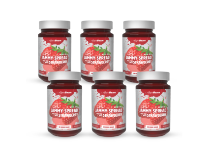 jammy spread strawberry 6x220 g gymbeam