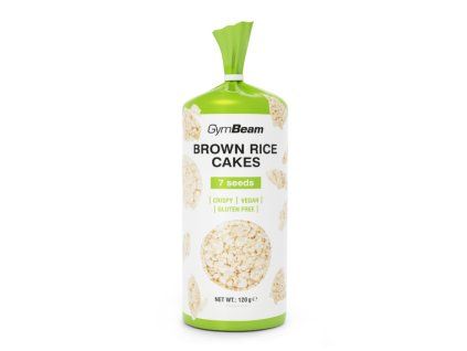brown rice cakes 7 seeds 120 g gymbeam