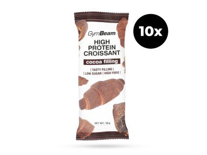 high protein croissant 10x50 g gymbeam