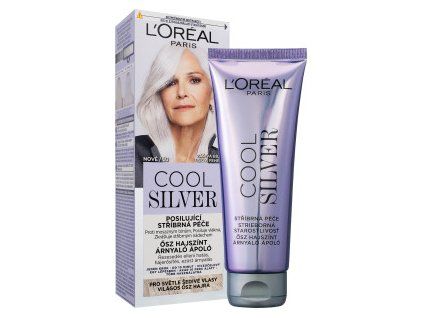 870647 Loreal cool silver barva na vlasy zářivá bílá