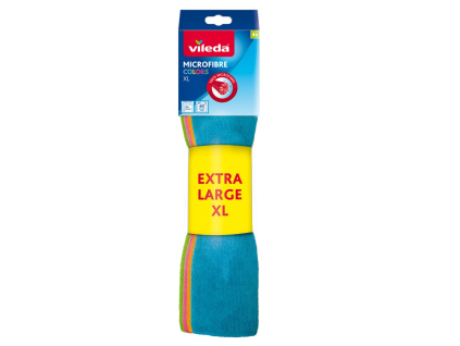 Vileda Colors Mikrofasertuch XL 4 Stück