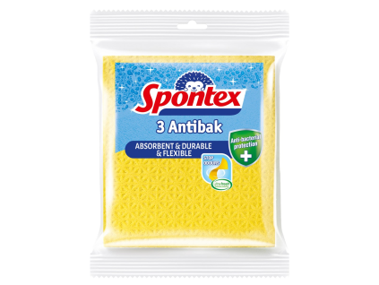 Spontex Antibakterielles Schwammtuch X3 1 Stück.