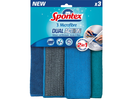 Spontex Dual Action Wischtuch 1 Stück.