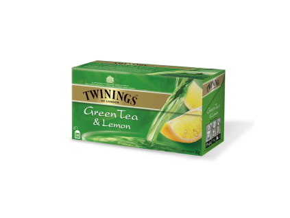 TWININGS Grüner Tee mit Zitrone 40 g