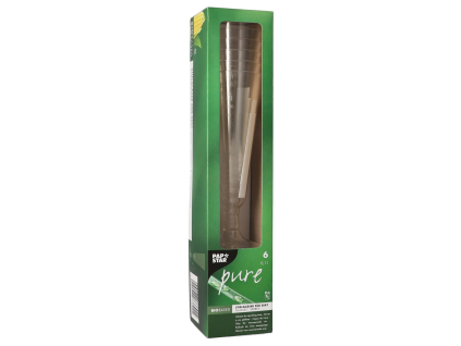 PAP STAR Champagnerglas 100 ml Kunststoff 6 Stück