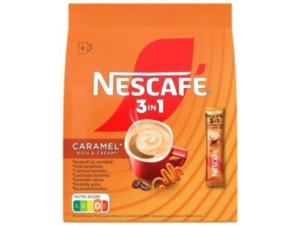 Nescafé 3in1 Mix Karamellbeutel 8 x 128 g