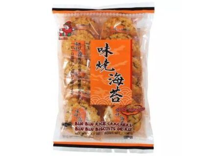 Bin Bin Reiscracker mit Algengeschmack, 135 g