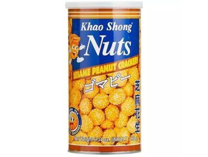 KHAO SHONG Sesam-Kokos-Erdnusscracker 75 g