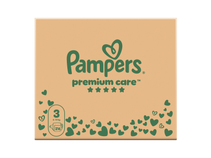 Pampers Premium S3 (216 Stück/Packung) - LKW