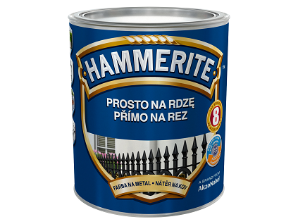 HAMMERITE glatt 0,75 l glatt schwarz