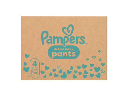 Pampers Active Pants MBox S4 (156 Stück/Box)