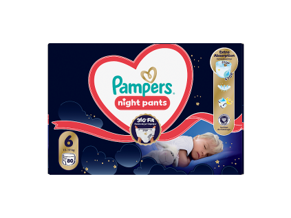 Pampers Pants Night MBox S6 (80 Stück/Box)