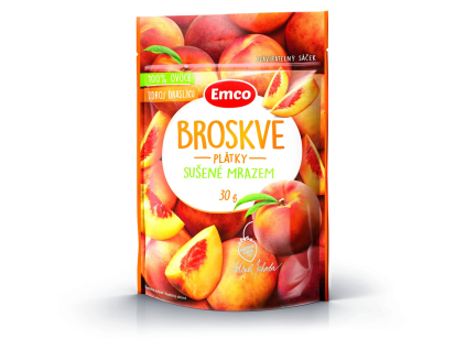 Emco gefriergetrocknete Pfirsiche 30 g