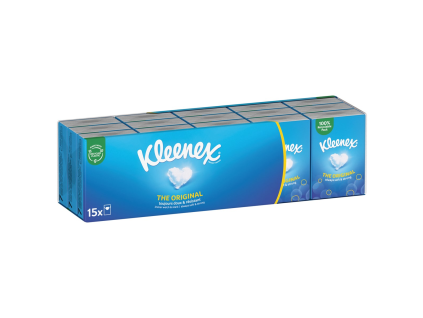 Kleenex Original Mini Taschentücher, 15 x 7 Stück