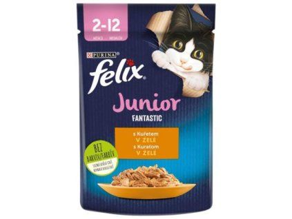 Felix Fantastic Junior Beutel mit Hühnchen in Gelee 85 g