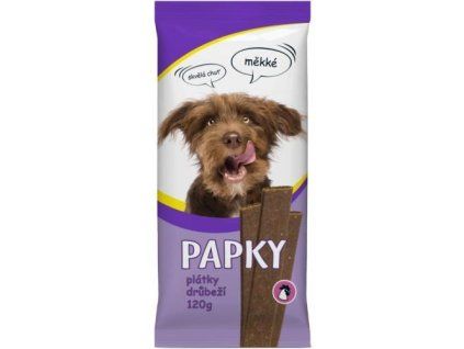 Akinu Papky Leckerlis Geflügelscheiben 120g