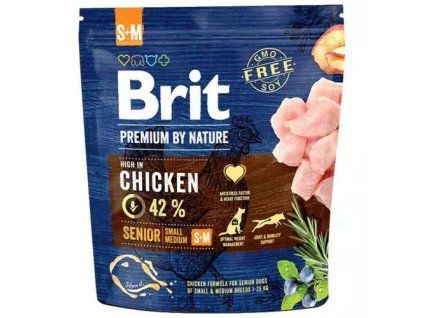 Brit Premium Granulat Senior S/M 1kg