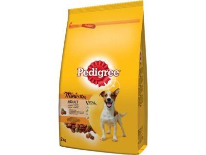 Pedigree Mini-Hühnerfleisch für ausgewachsene Tiere mit Gemüse, 500 g