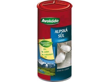 Avocado-Alpensalz mit Jod 330 g