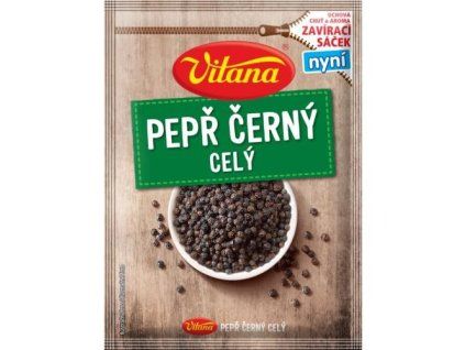 Vitana Spices schwarzer Pfeffer, ganz, 20 g