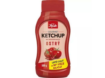 Spak Gourmet-Ketchup, scharf, 500 g
