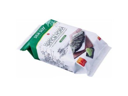 SEN SOY Algenchips mit Wasabi-Geschmack, 4,5 g