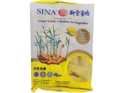 SINA Ingwerbonbons mit Mangogeschmack 125 g