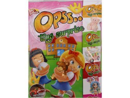 McRobin Opss Maischips mit Spielzeug für Mädchen, 30 g