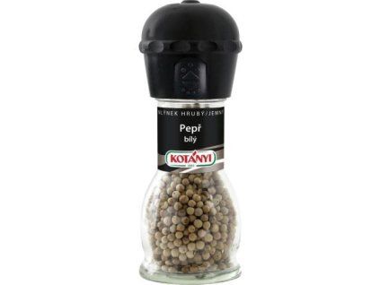 Kotányi Mühle, weißer Pfeffer, ganz, 52 g