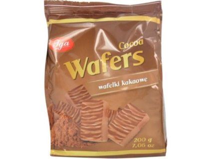 Iga Kakaowaffeln mit Kakaoglasur, 200 g