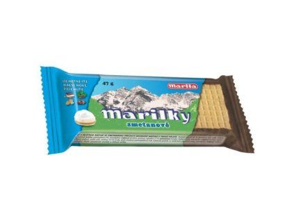 Aprikosencremewaffel, überzogen, getaucht 47 g