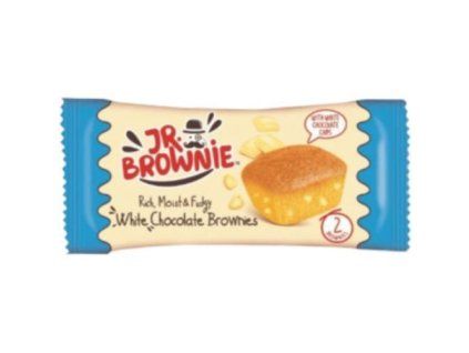 MrBrownie Brownies, weiße Schokolade, 50 g