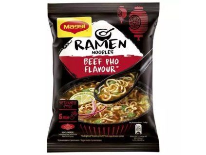 Maggi Ramen-Nudeln mit Rindfleisch-Pho-Sauce, 90 g