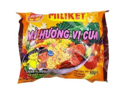 MILIKET Instantnudeln mit Krabbengeschmack 65g (MI CUA)