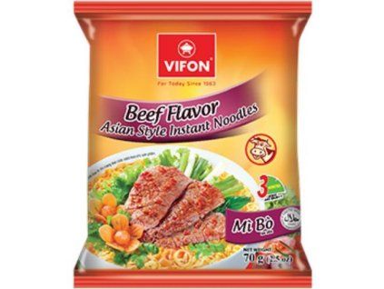 Vifon Instantnudeln 70g Premium mit Rindfleischgeschmack