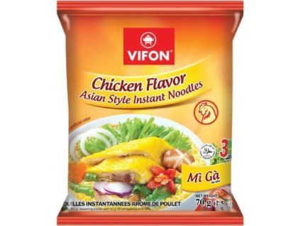 Vifon Instantnudeln 70g Premium mit Hühnergeschmack