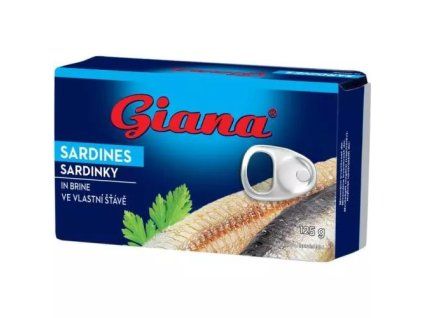 Giana Sardinen im eigenen Saft 125 g