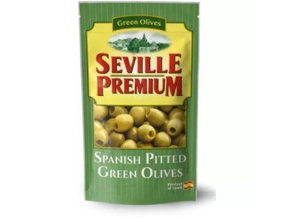 Sevilla Premium grüne entsteinte Oliven 200 g