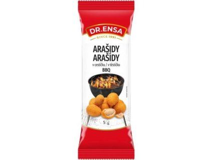 Dr. Ensa Erdnüsse im Teigmantel mit Barbecue-Geschmack, 50 g