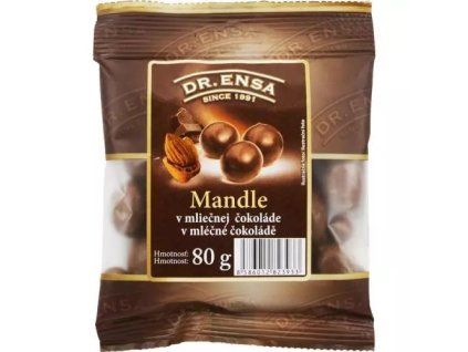 Dr. Ensa Mandeln in Milchschokolade 80 g