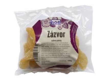 Hos' Ingwerscheiben, getrocknet, 100 g