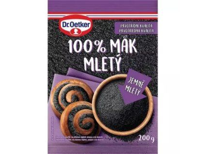 Dr. Oetker gemahlener Mohn 100% 200g