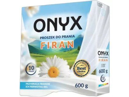 Onyx Waschpulver 600g Weißer Vorhang