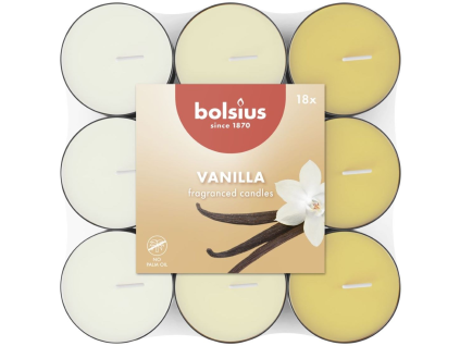 Bolsius Teelichter Vanille 18 Stk